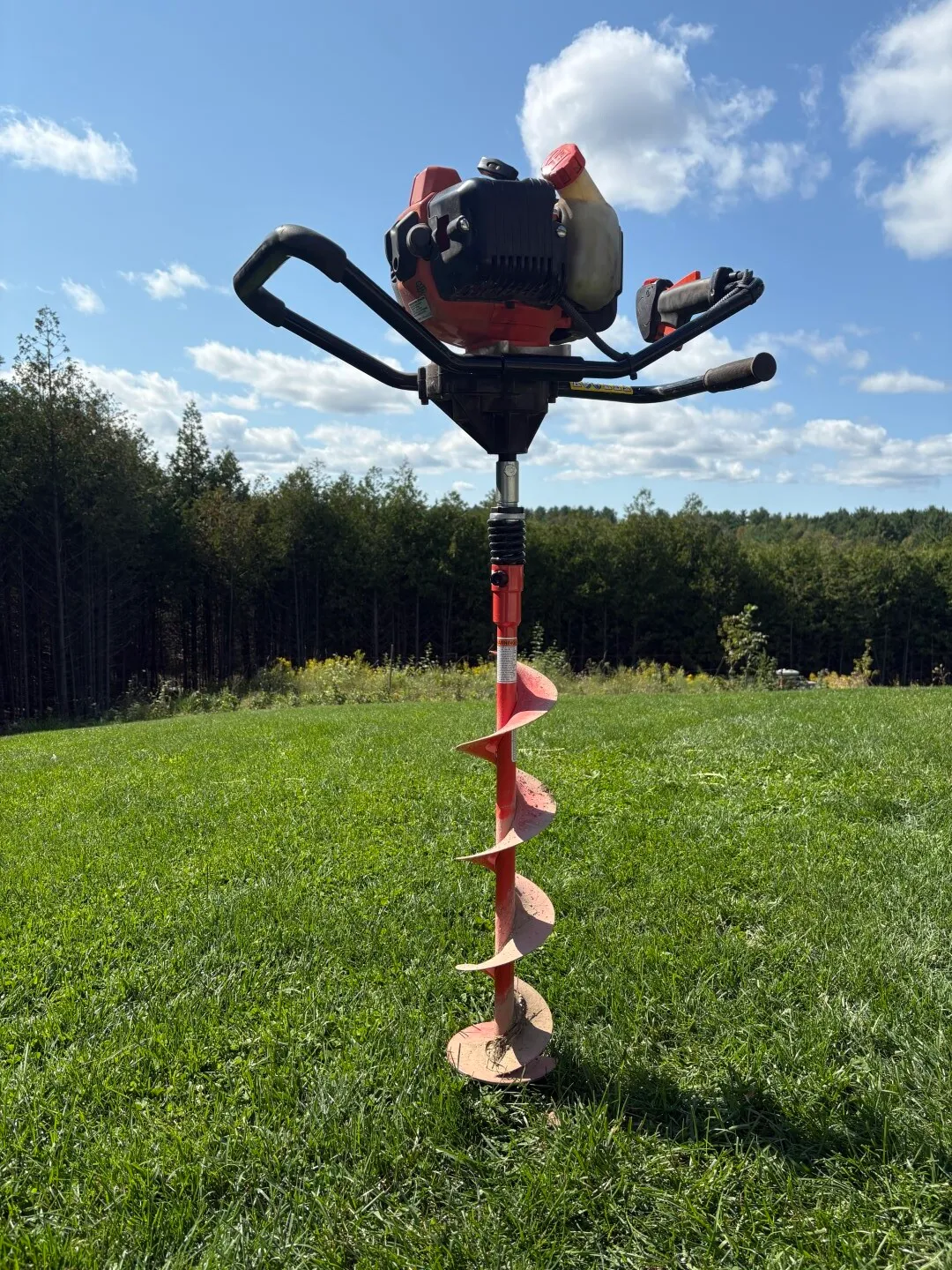 Post hole auger digger echo EA-410 6" drive