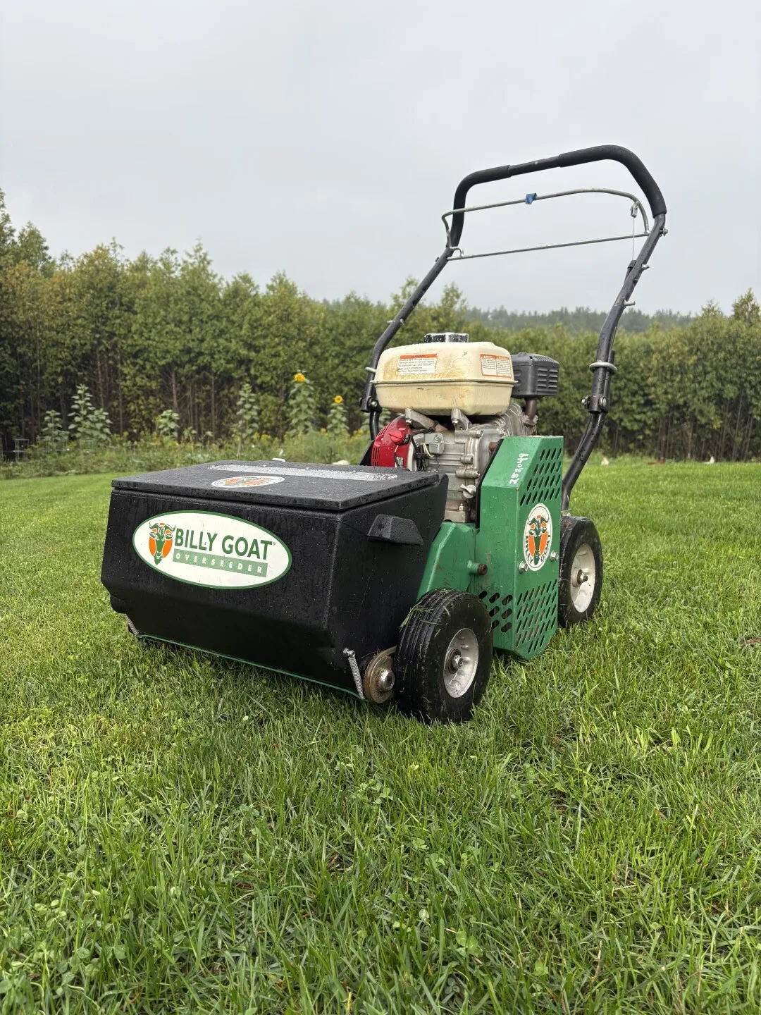 Billy Goat Overseeder Verticutting Dethatching