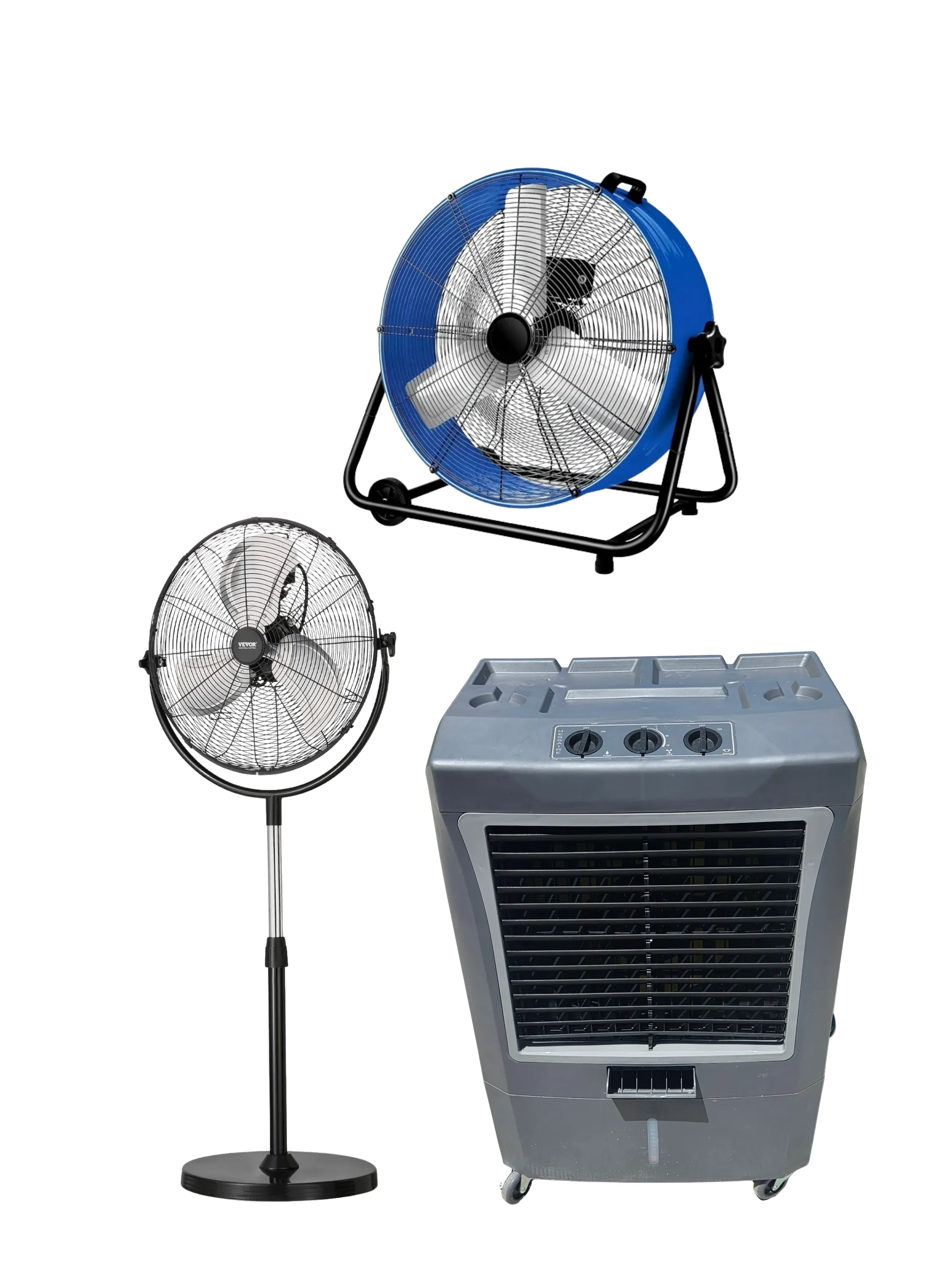 Heaters - Swamp Coolers - Fans - Misting fans