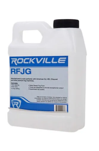 Fog Machine Fluid 1 Pint (16 oz) Non staining Non Toxic-Long Lasting Water Based 