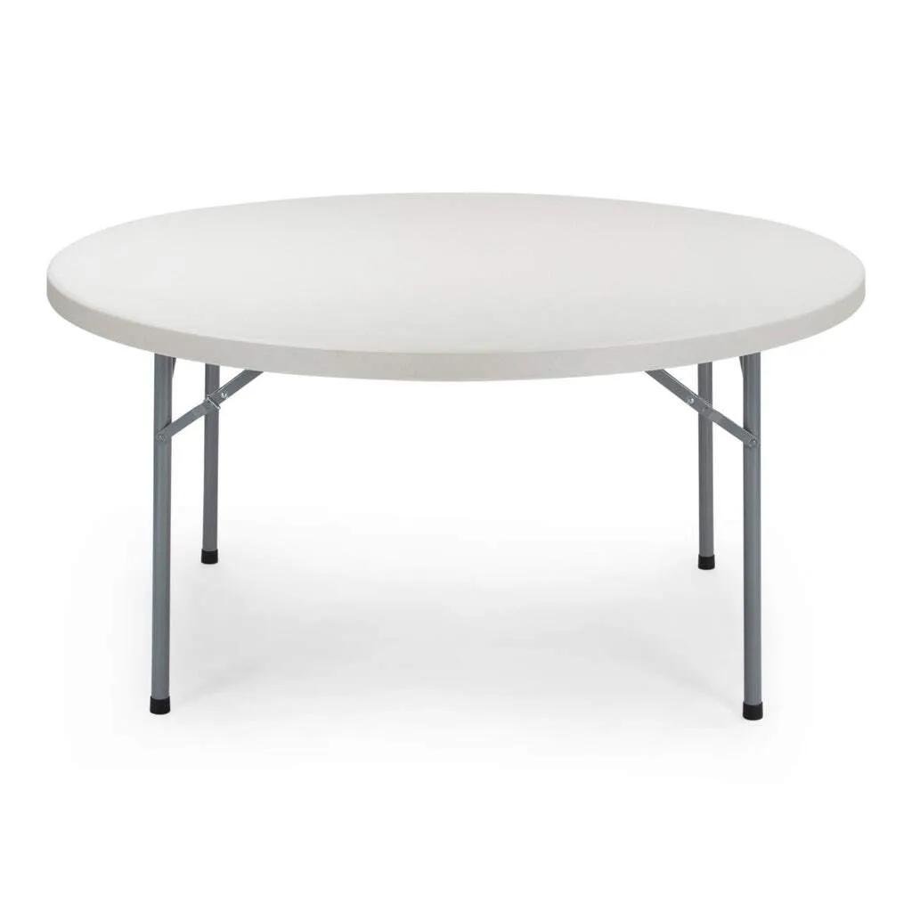 4' Round Banquet Table 48" Seating for 6 or 7 people