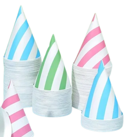 Snow Cone Cups 6ounce pack of 100 Striped