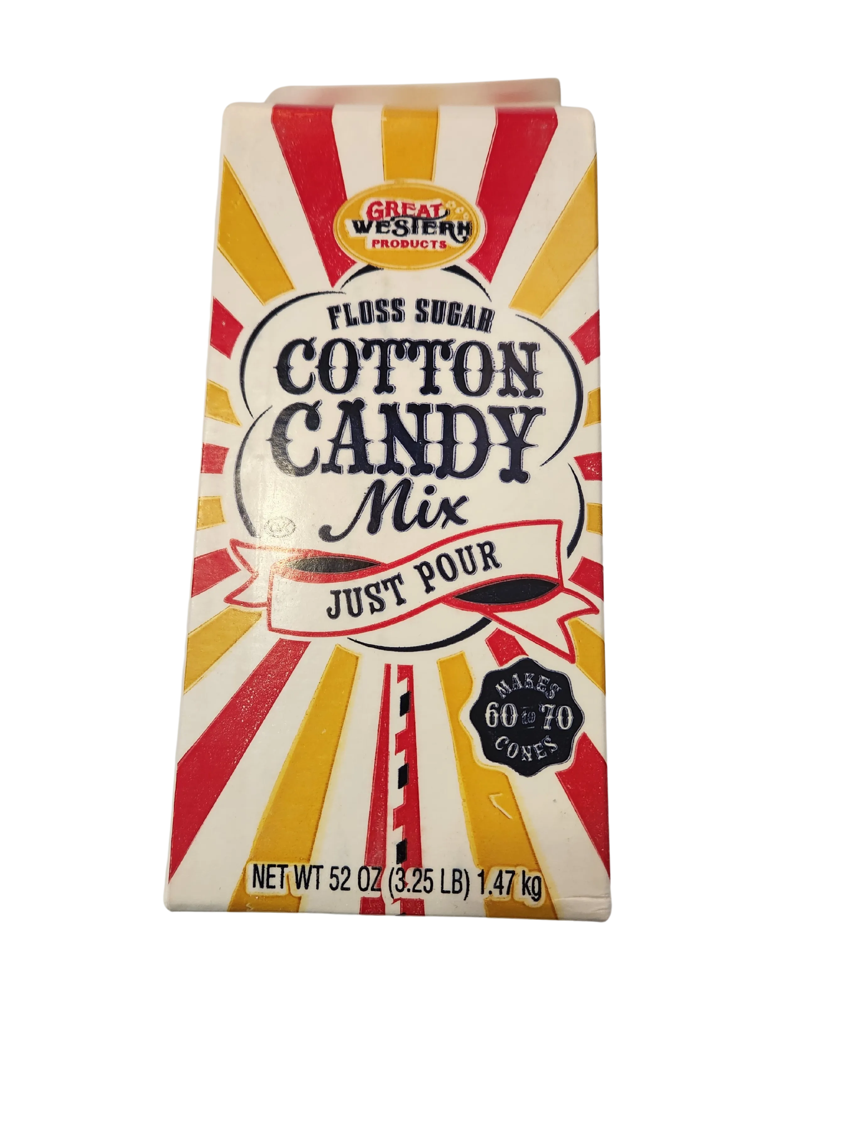 Pina Colada Floss Cotton candy Sugar 60-70 Servings