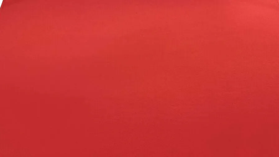 3ft x 40+ ft Red Rayon Fabric Carpet Runner