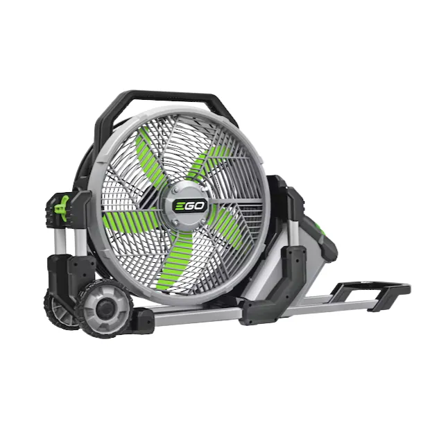 18-in High Velocity Outdoor Misting Floor Fan, Battery Powered *Sale Priced*