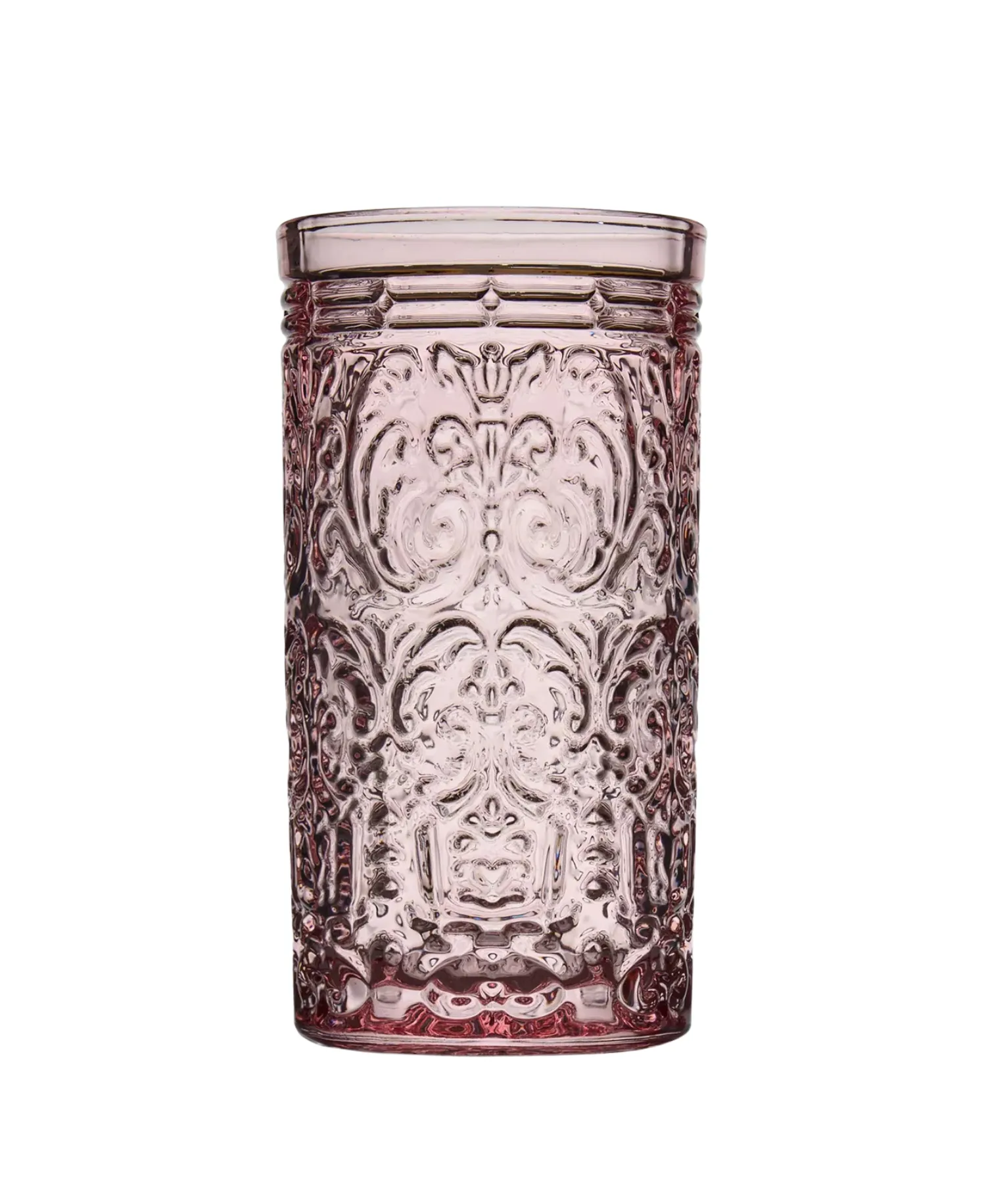 14oz Jax Highball Glass by Godinger - Pink