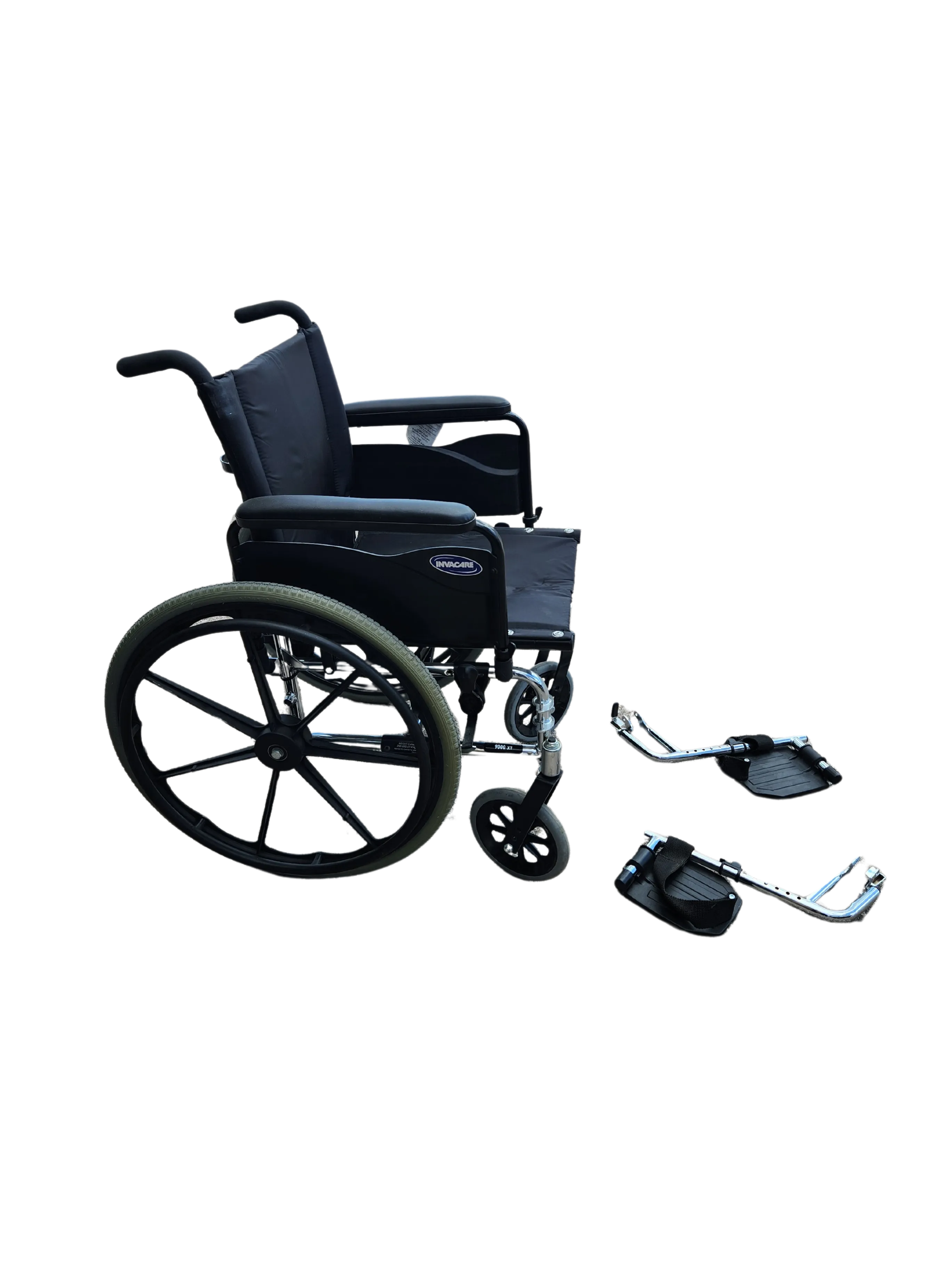Manual wheel Chair with footrest 250# Weight Capacity-Weekly and Monthly Rates Available