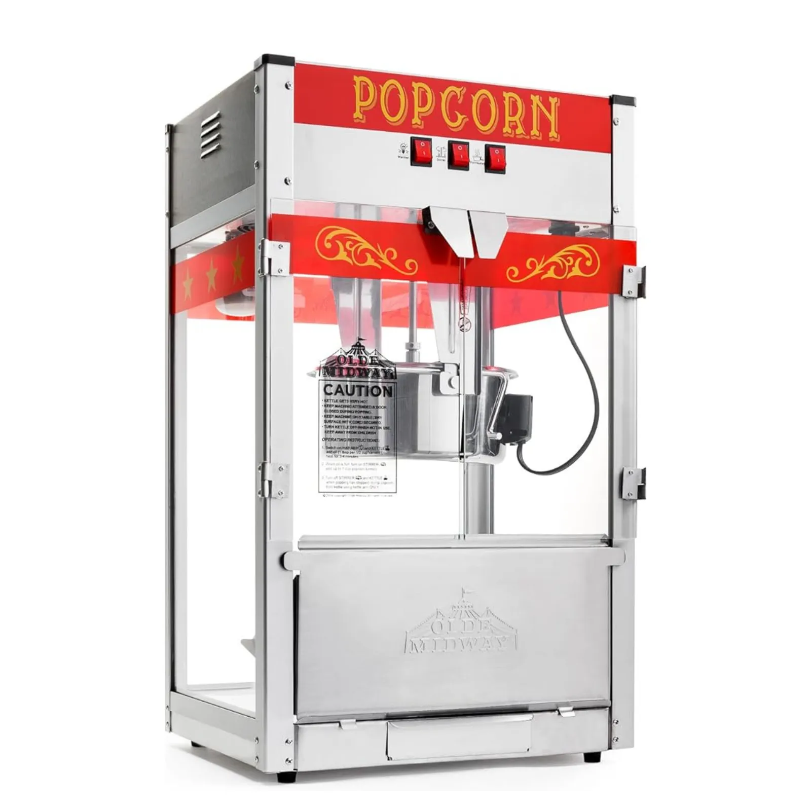 Commercial Popcorn Maker 8 ounce