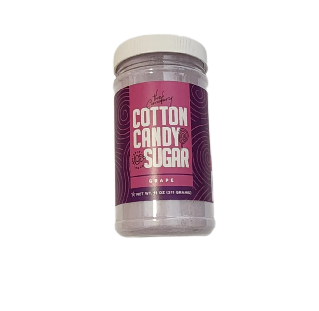 Grape Floss Cotton candy Sugar 15-20 Servings