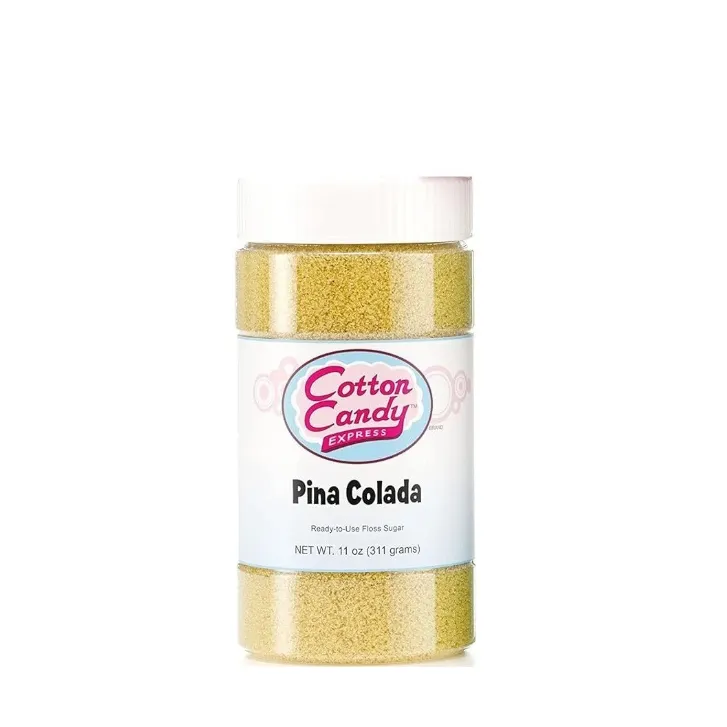 Pina Colada Floss Cotton candy Sugar 8 Servings