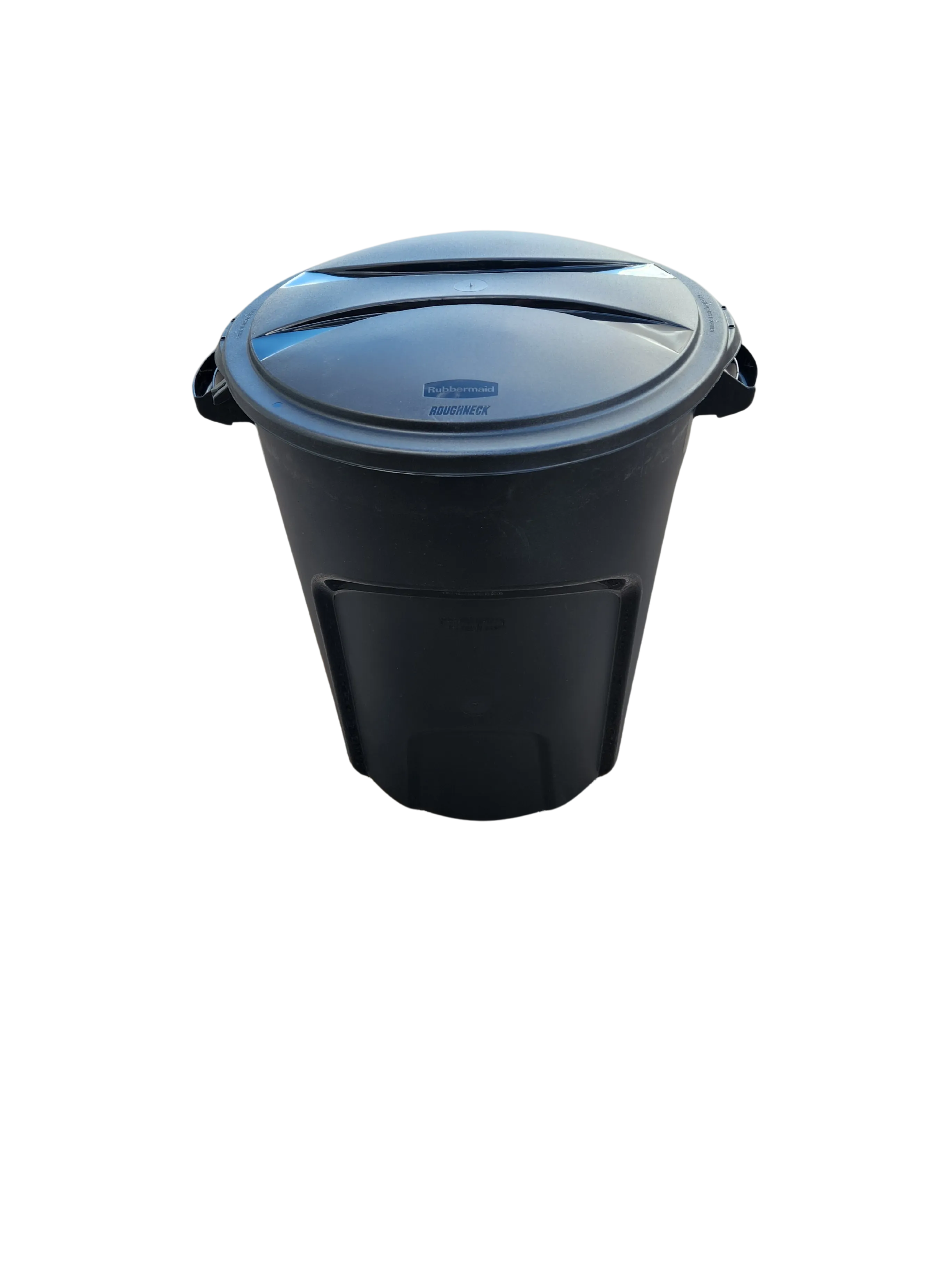 Rubbermaid Black Garbage Can 32 Gallon Comes with 1 bag