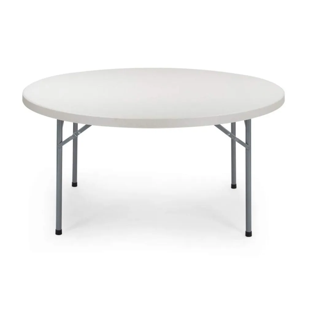 4' Round Banquet Table 48" Seating for 6 or 7 people