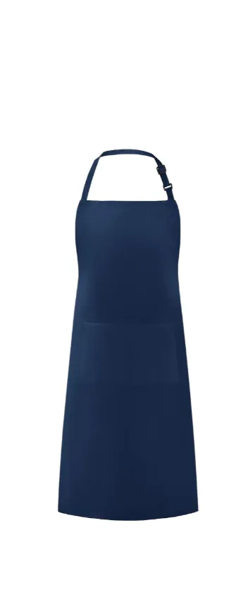 Adjustable Bib Apron Waterdrop Resistant with 2 Pockets 