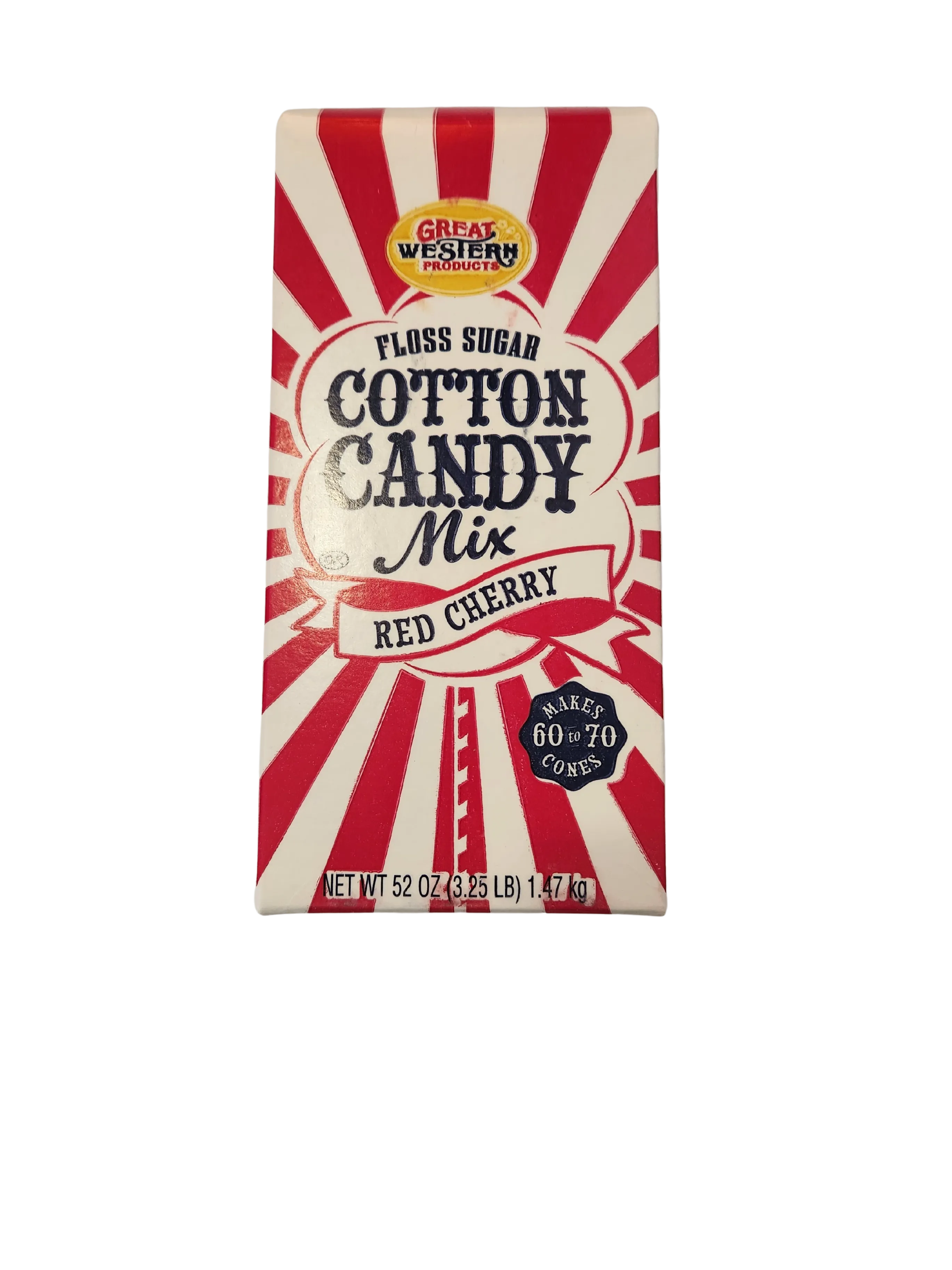 Cherry Floss Cotton candy Sugar 60-70 Servings