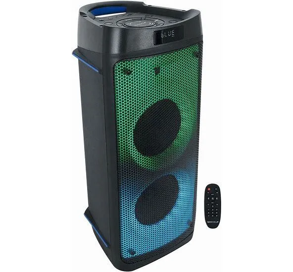 BASS PARTY 65 1200W LED Bluetooth House Party Speaker System+Mic Input
