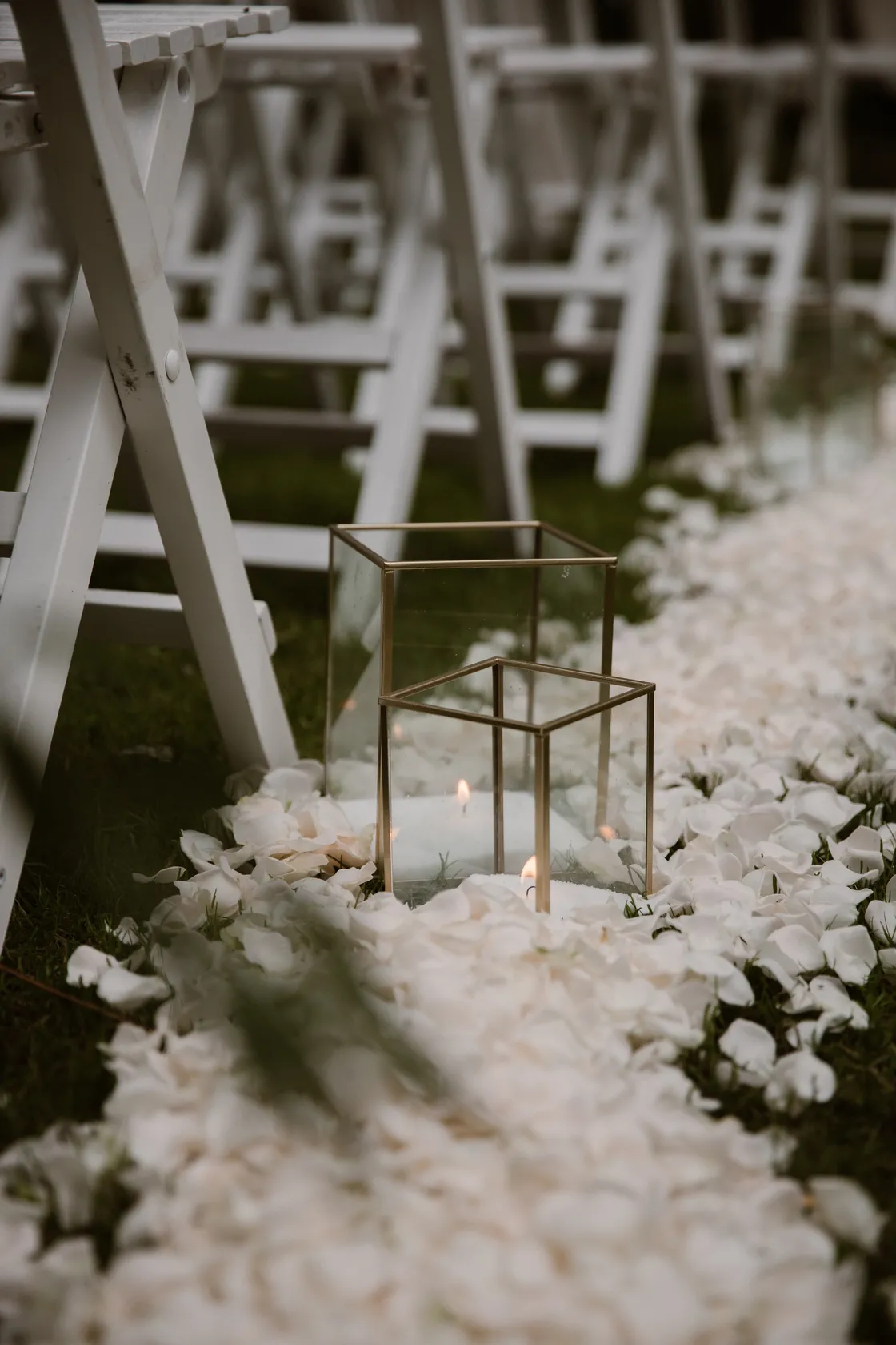 WINDLICHTEN GOLDEN GLASS - SET VAN 2