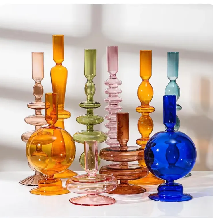 KAARSHOUDERS COLOURFUL PARTY - COMPLETE SET