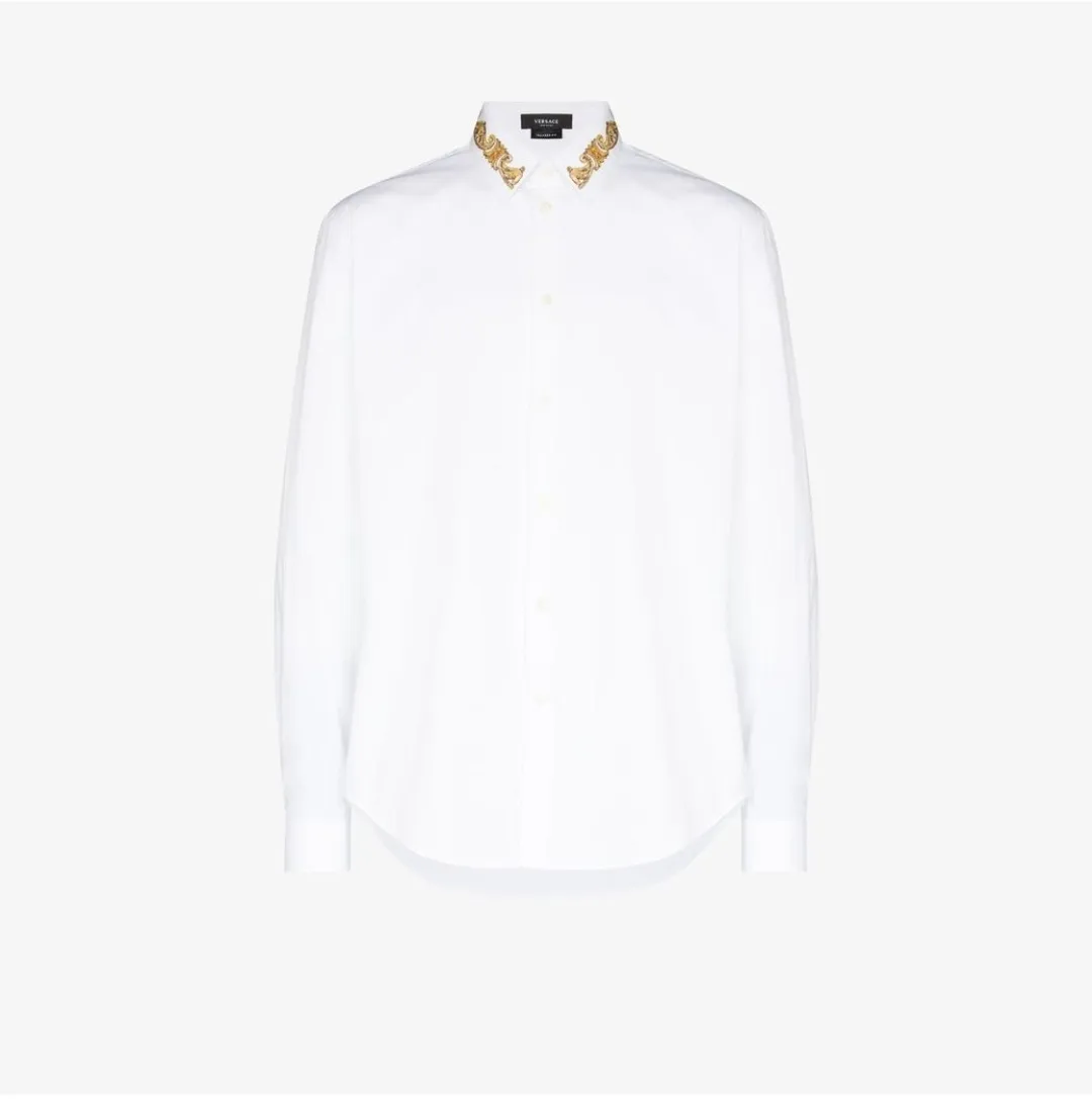 Versace Baroque Embroidered Collar