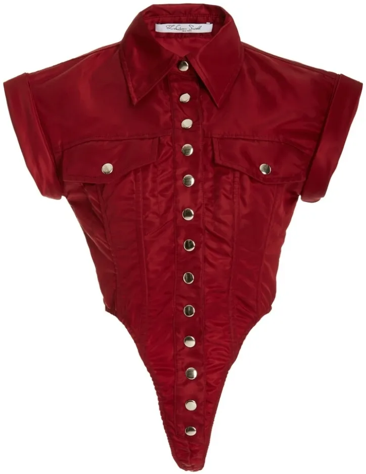 LaQuan Smith Utility Bodysuit