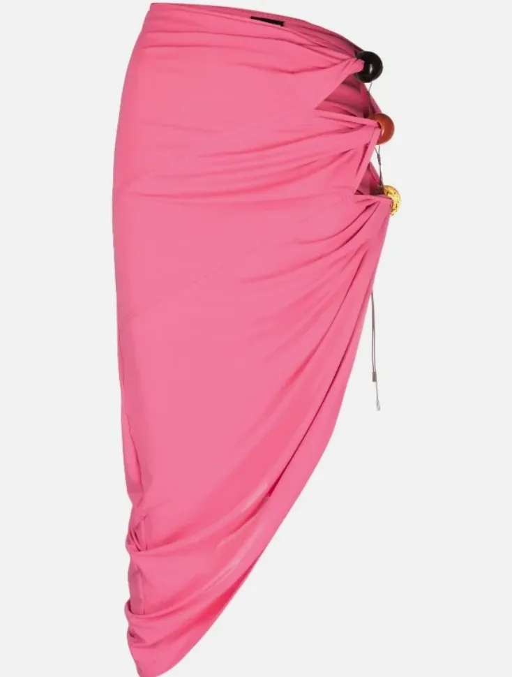 Jacquemus La Jupe Perola Midi Skirt