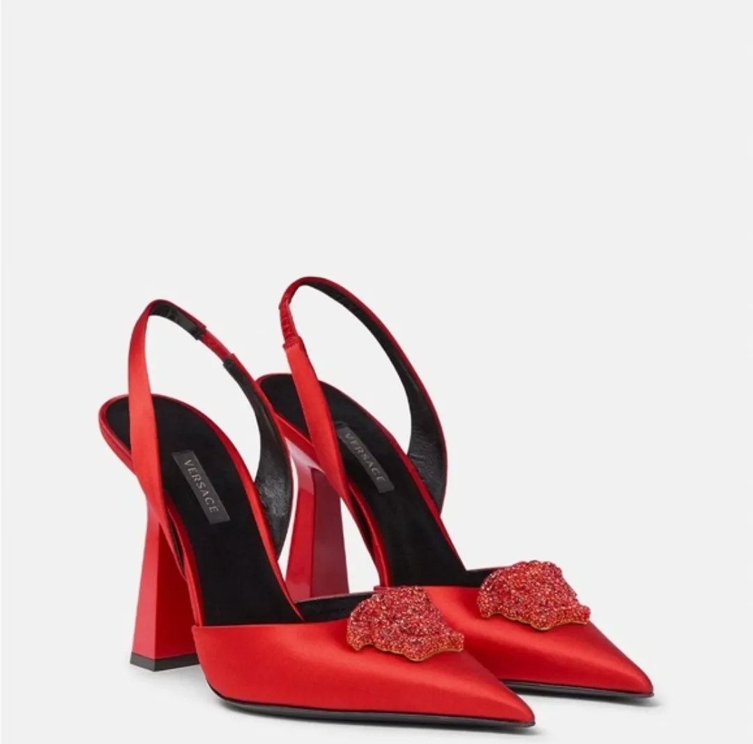 Versace Medusa Slingbacks