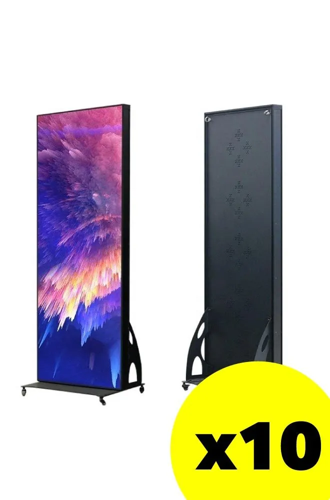10 LED Totem Displays Pack