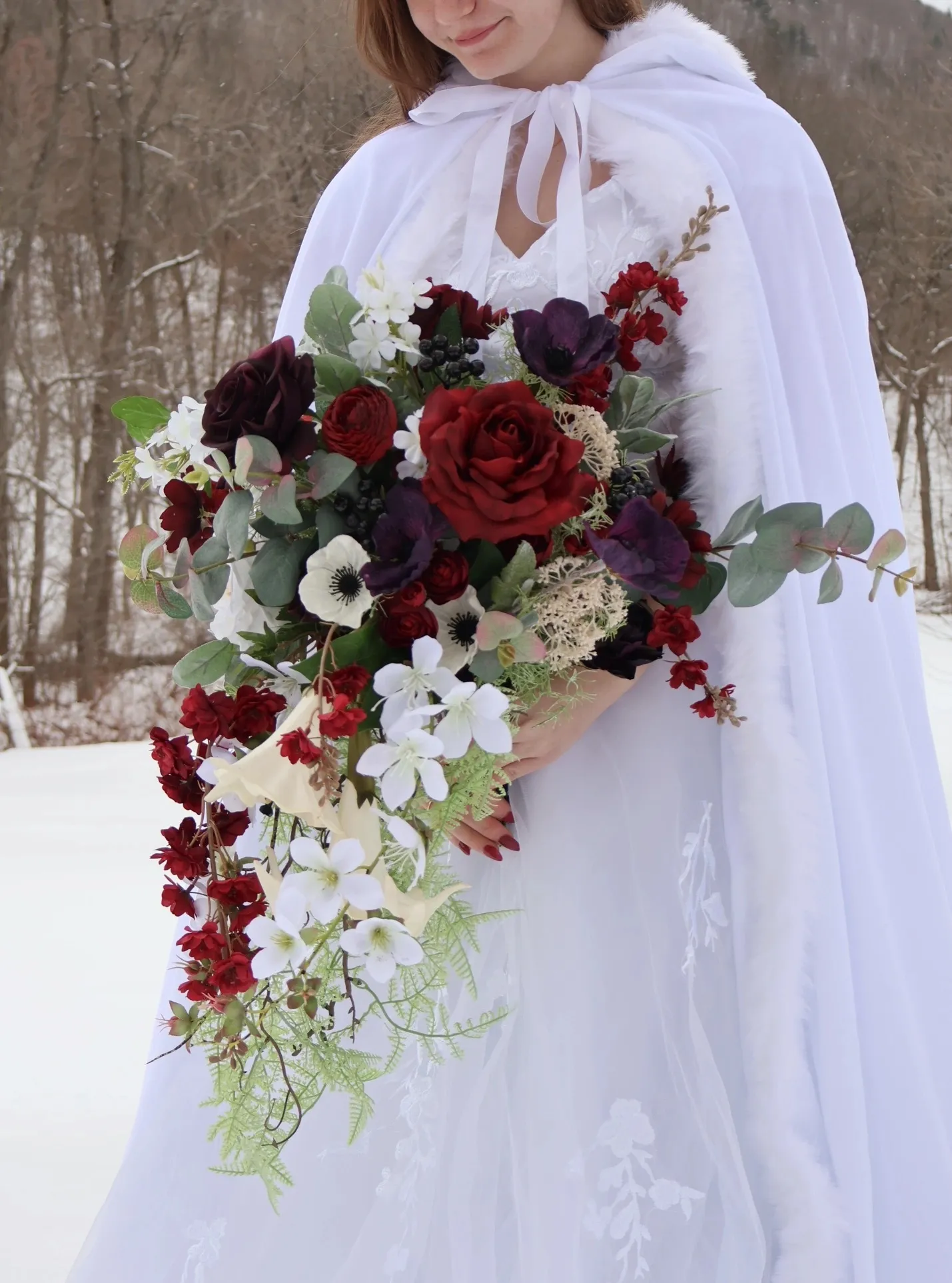Burgundy Bliss - Bridal Bouquet