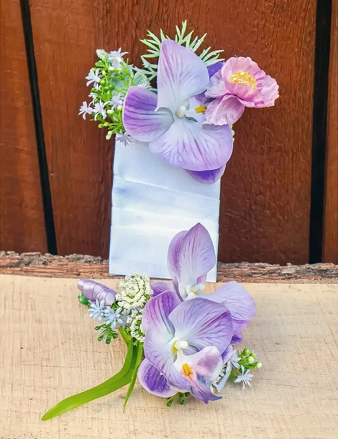 Moonlit Amethyst - Boutonniere