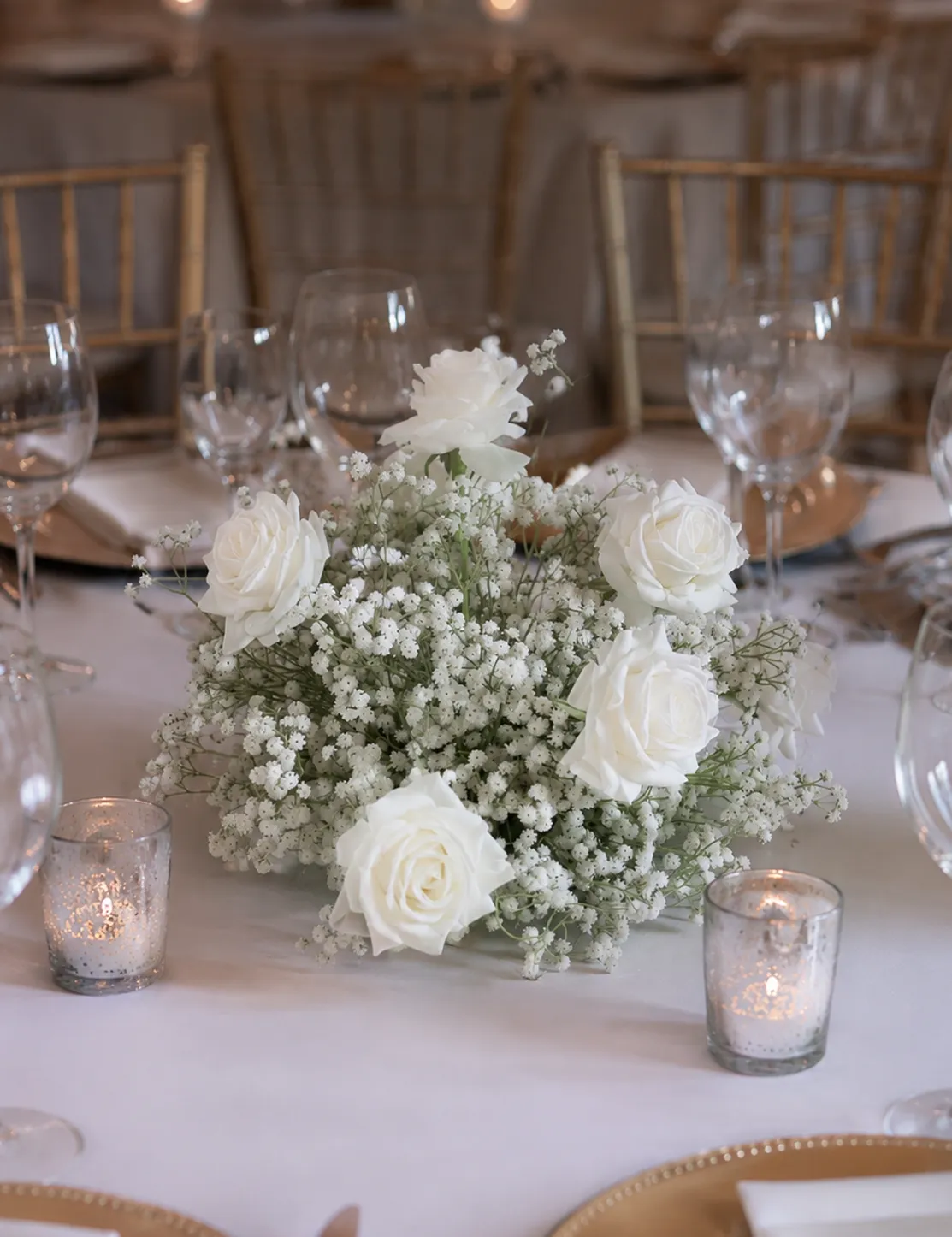 Cloud Centerpiece - Baby's Breath Collection