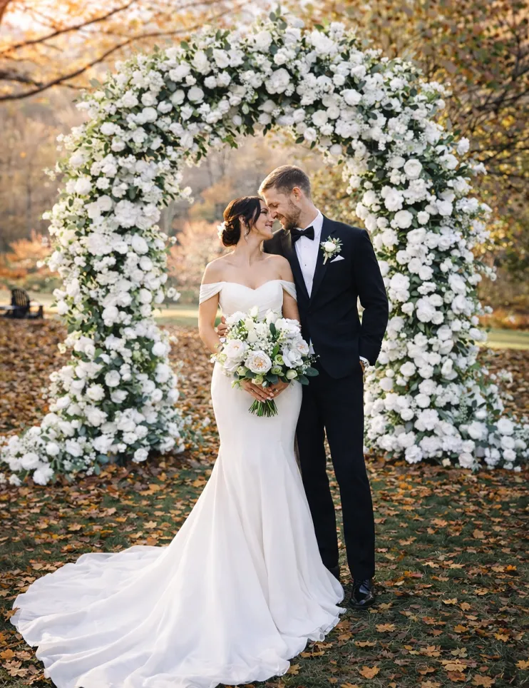 Forever Timeless Rounded Arch Arbor