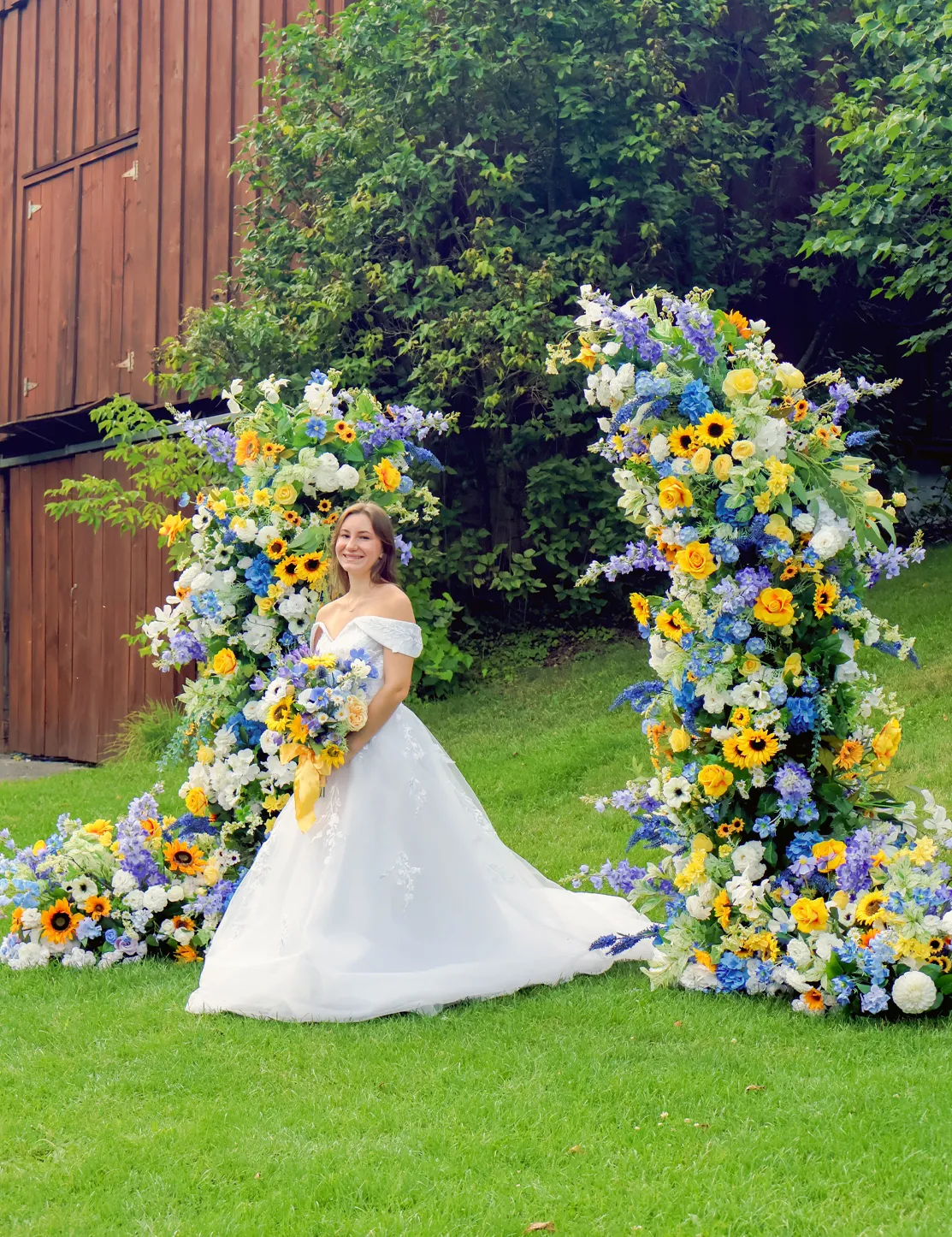 Sunflower Fields - Pillar Arbor