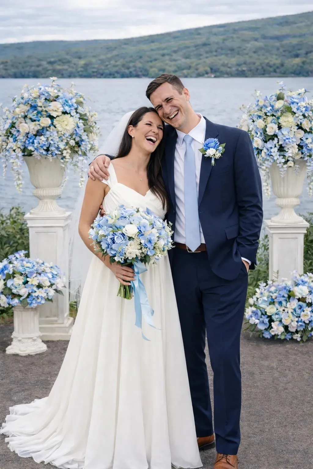 Dusty Blue Garden Ceremony Collection