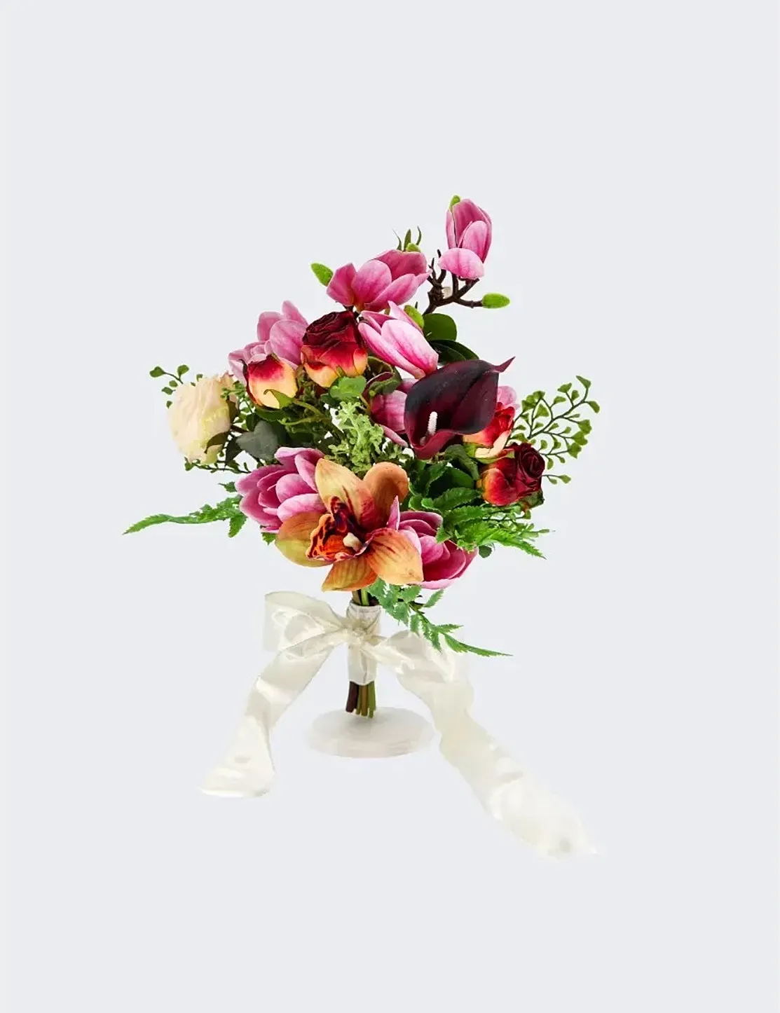 Crimson Devotion - Flower Girl Posy Bouquet