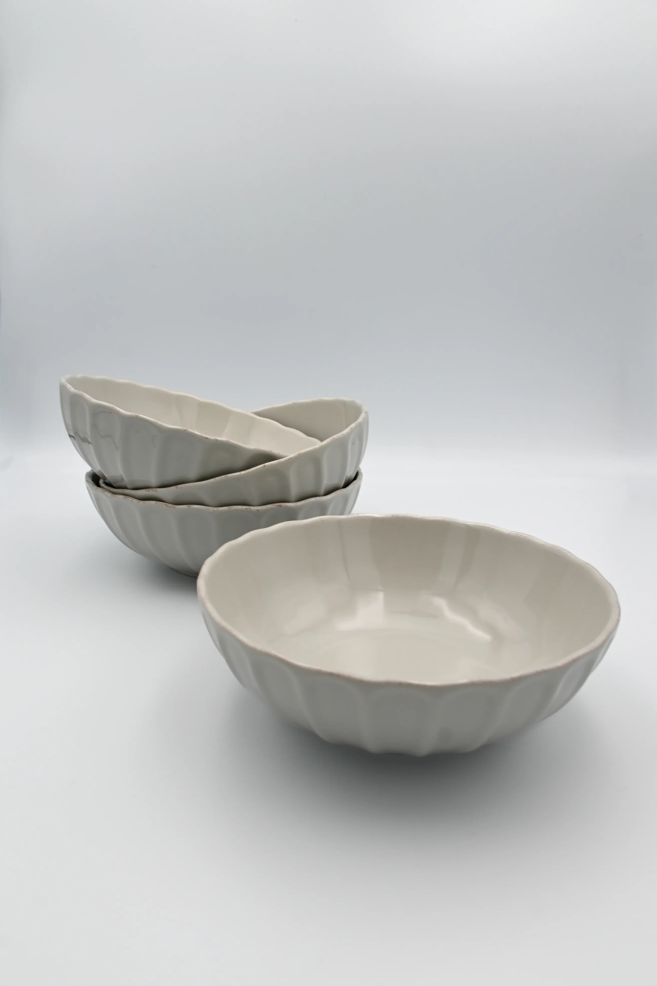French Perle Scallop All Purpose Bowl