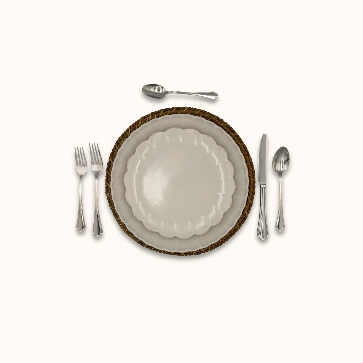 French Perle: Place Setting 