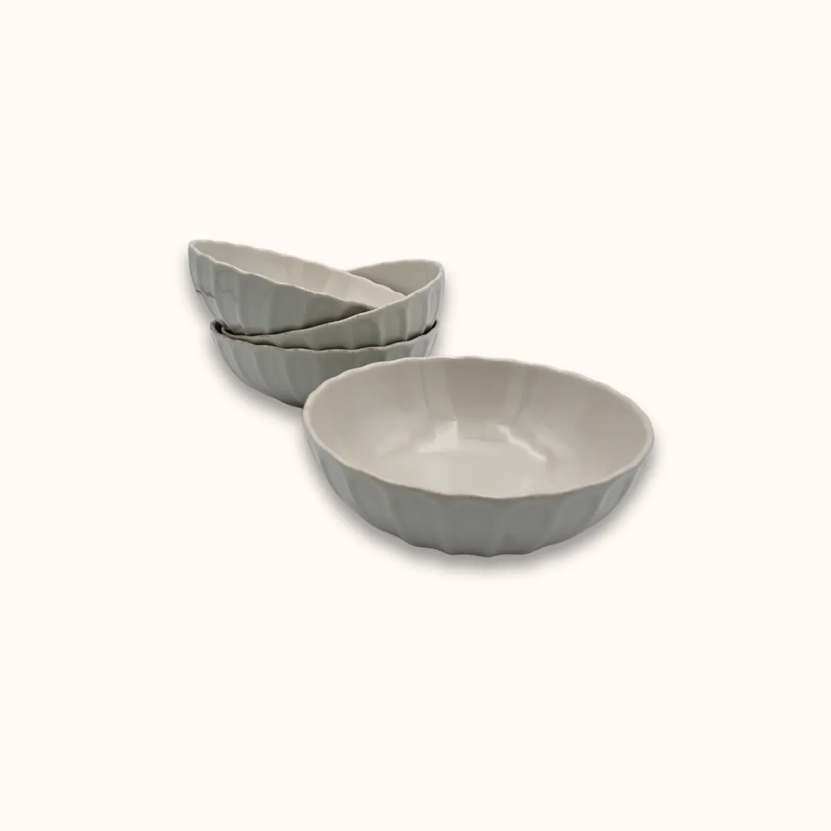 French Perle Scallop All Purpose Bowl