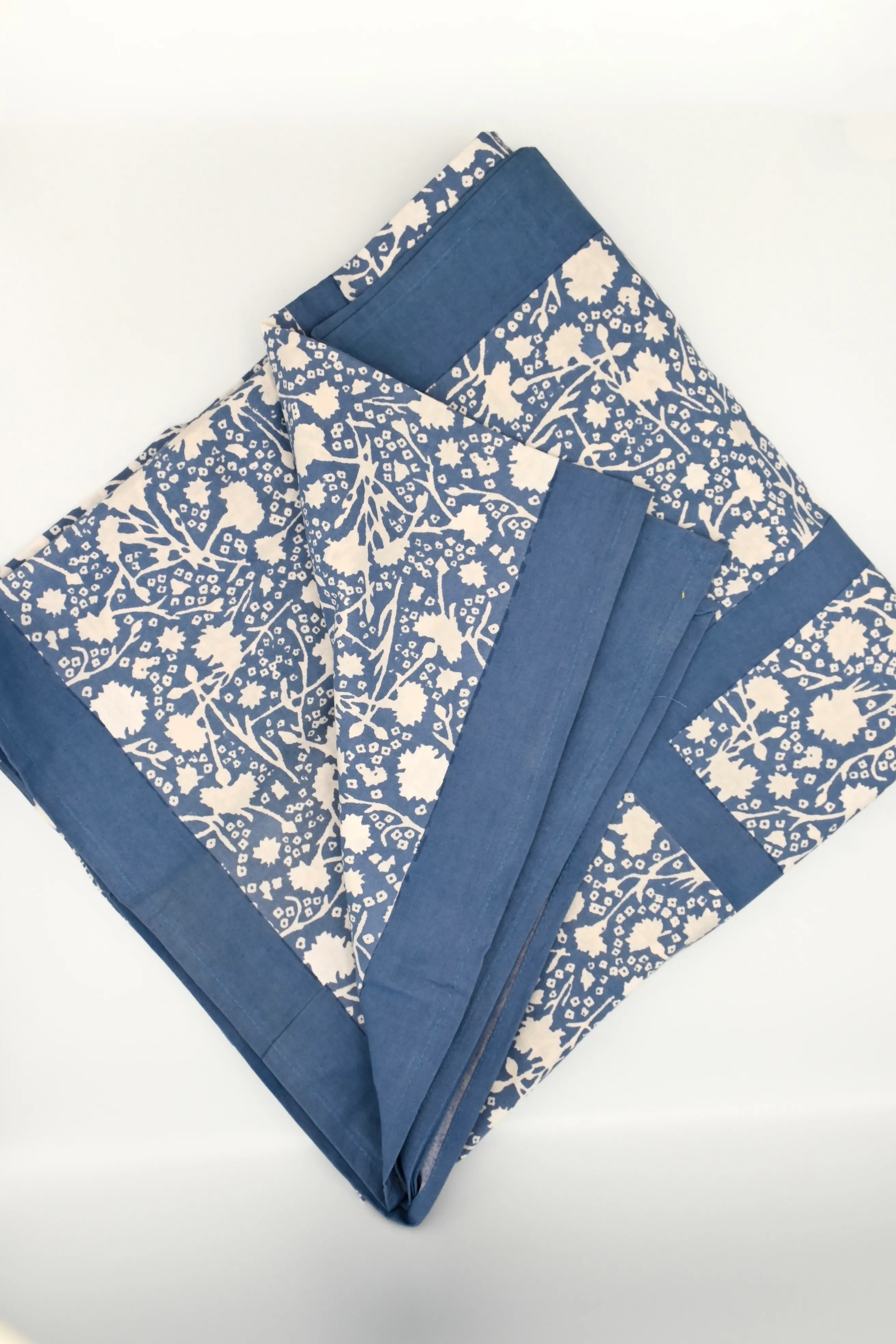 French Tablecloth Meadows Bleu