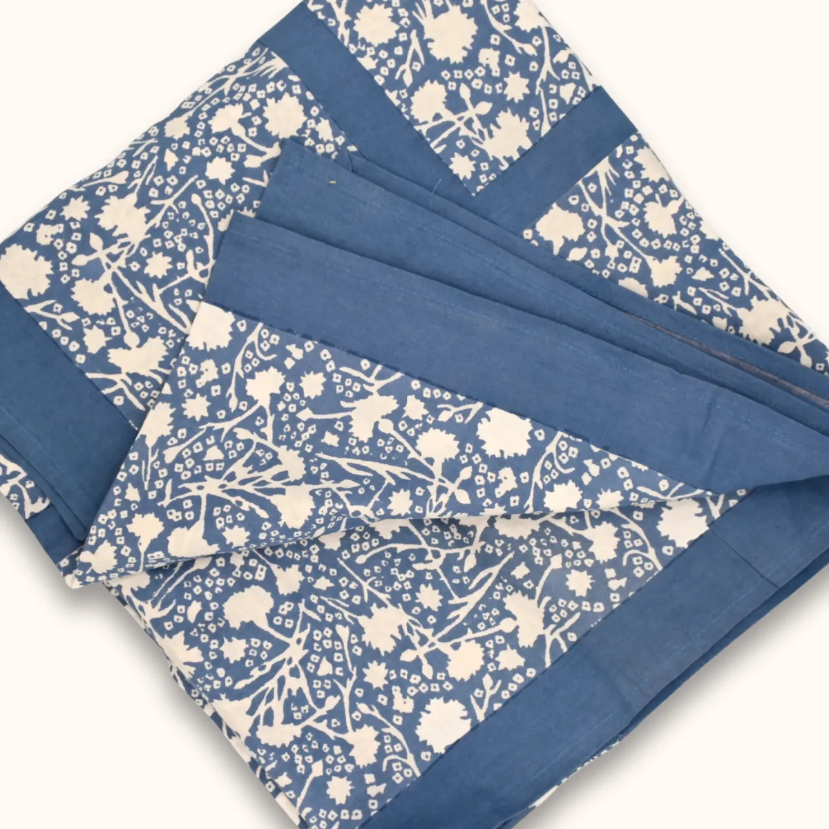 French Tablecloth Meadows Bleu