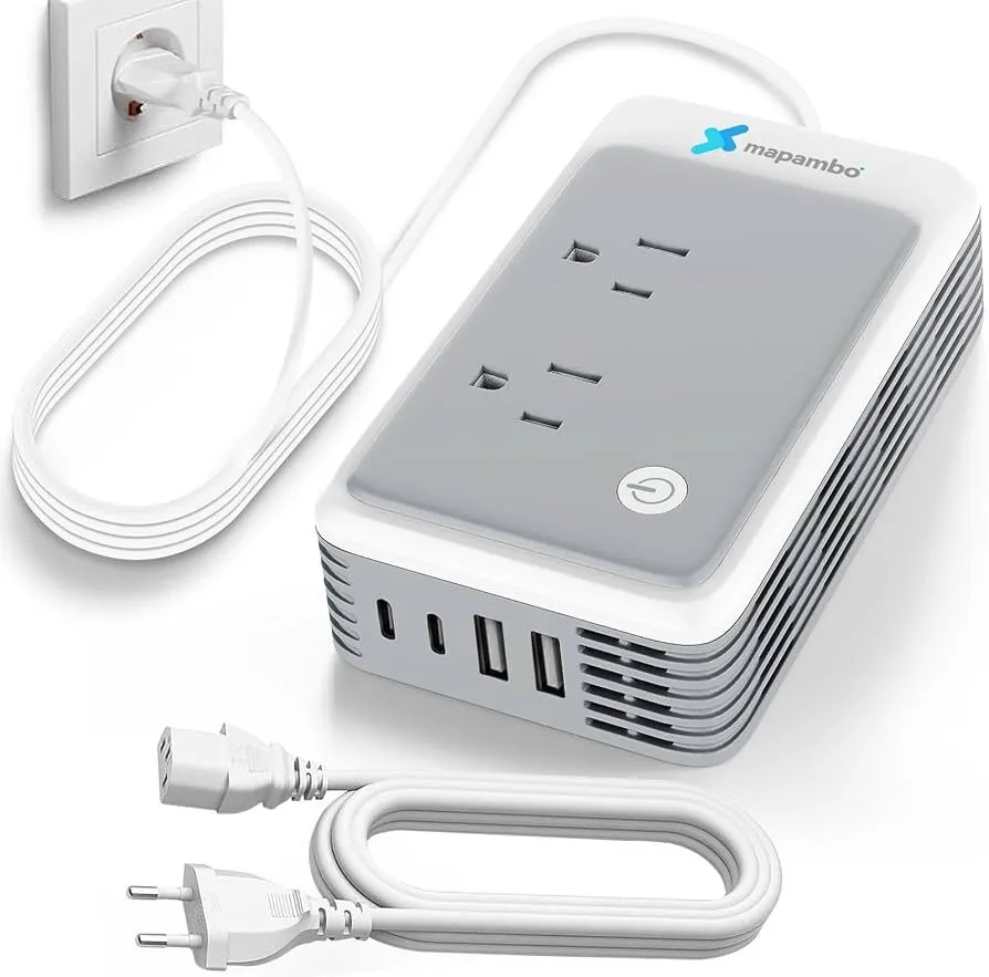 220V USB + USBC Adaptor 