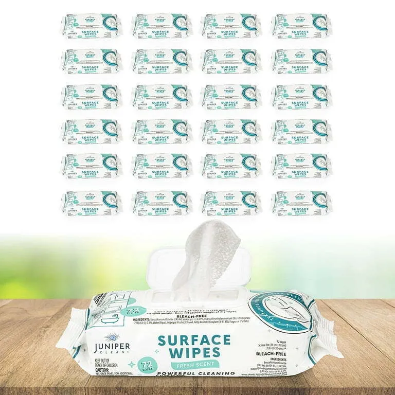 Surface Cleaning Wipes Bleach Free, All-Purpose Cleaner