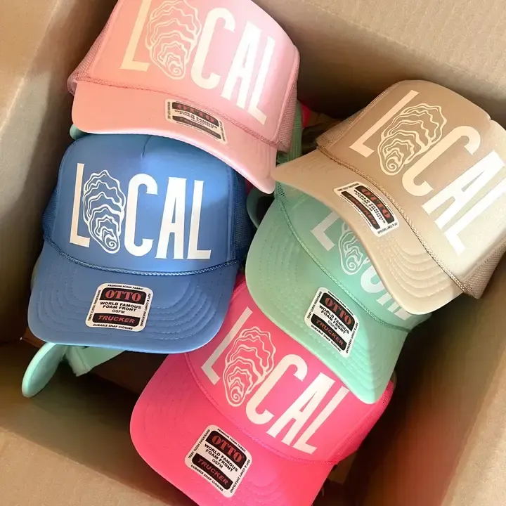 Local Oyster Shell Trucker Hat