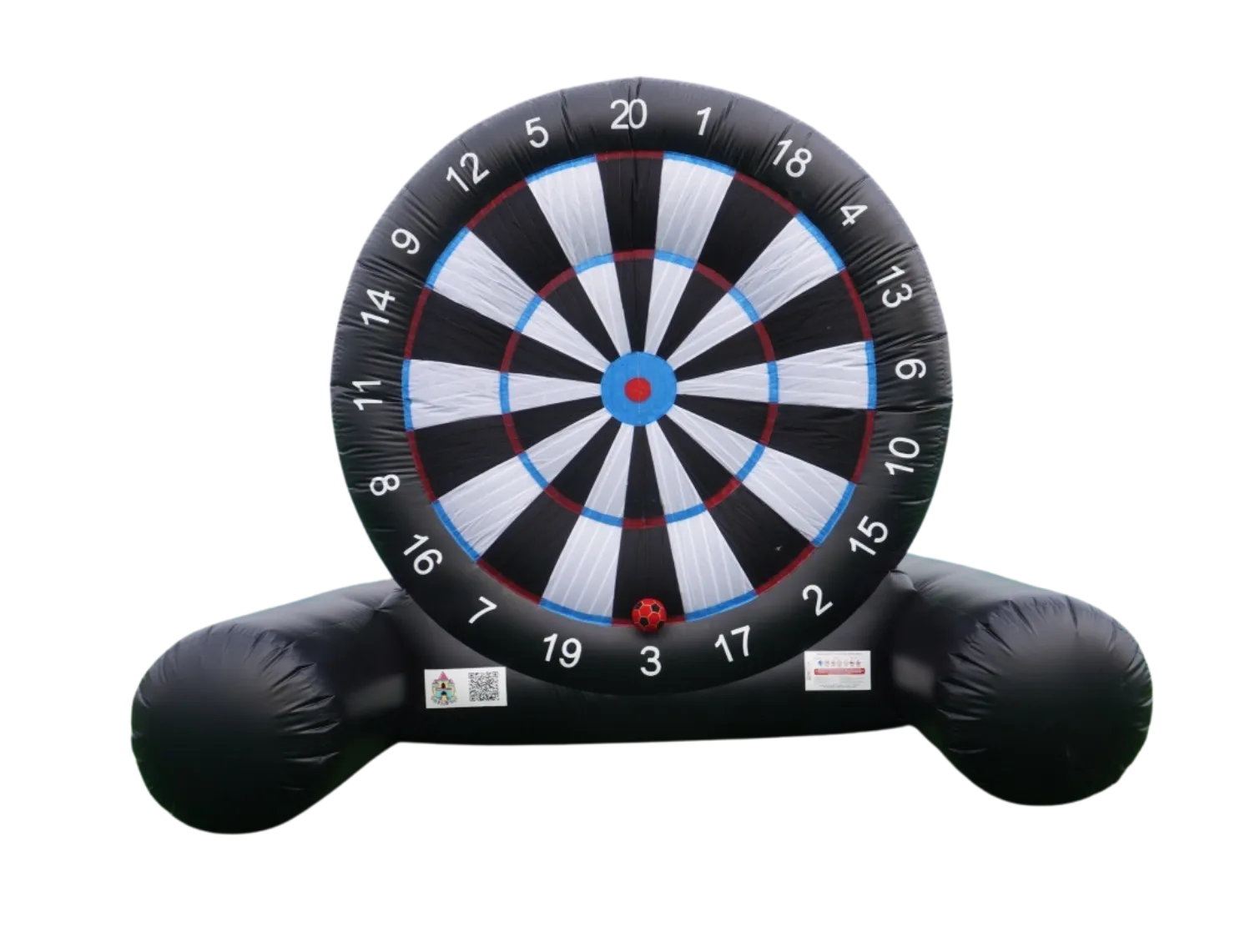 Cible scratch gonflable