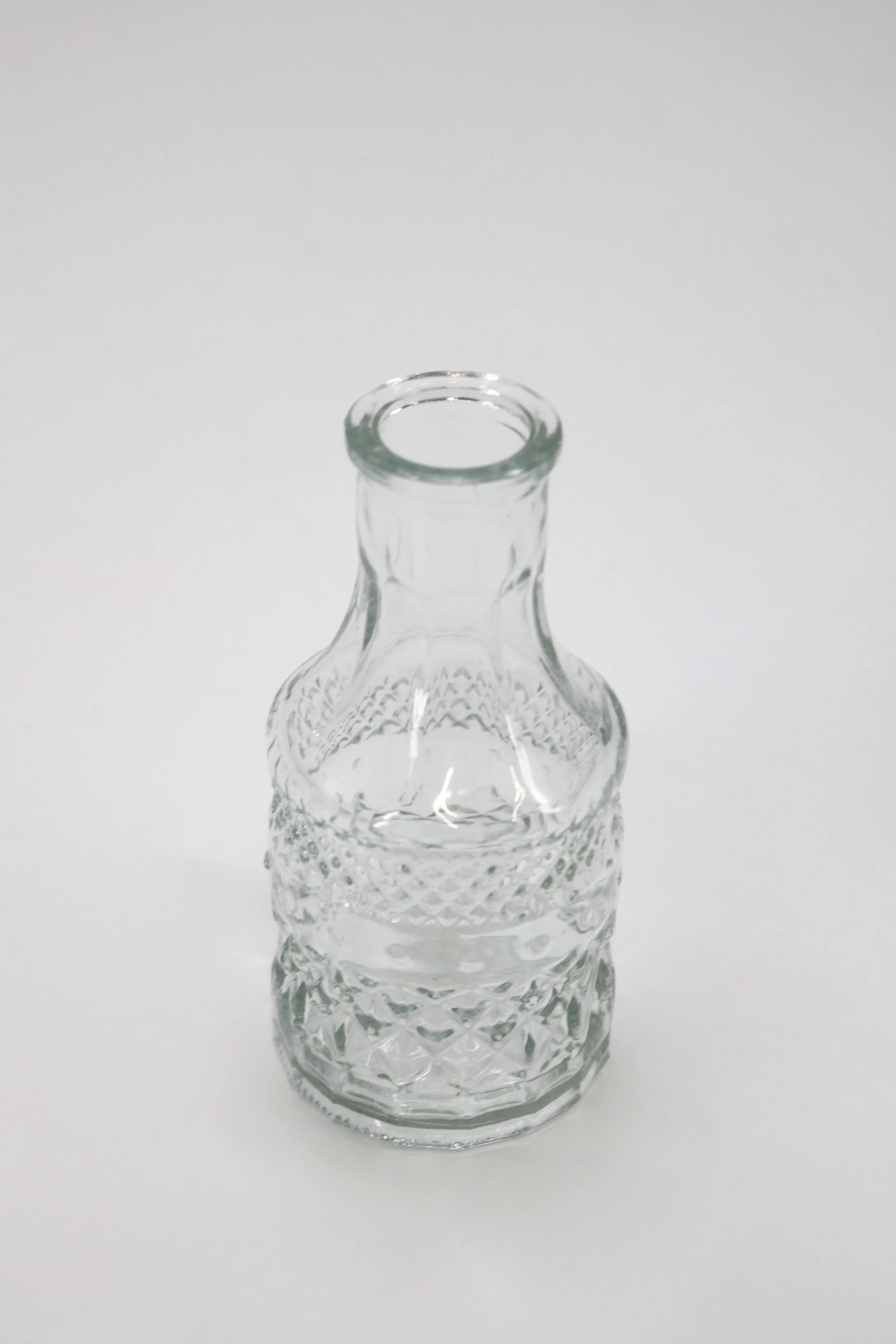Vintage Glass Bud Vase - Style Z