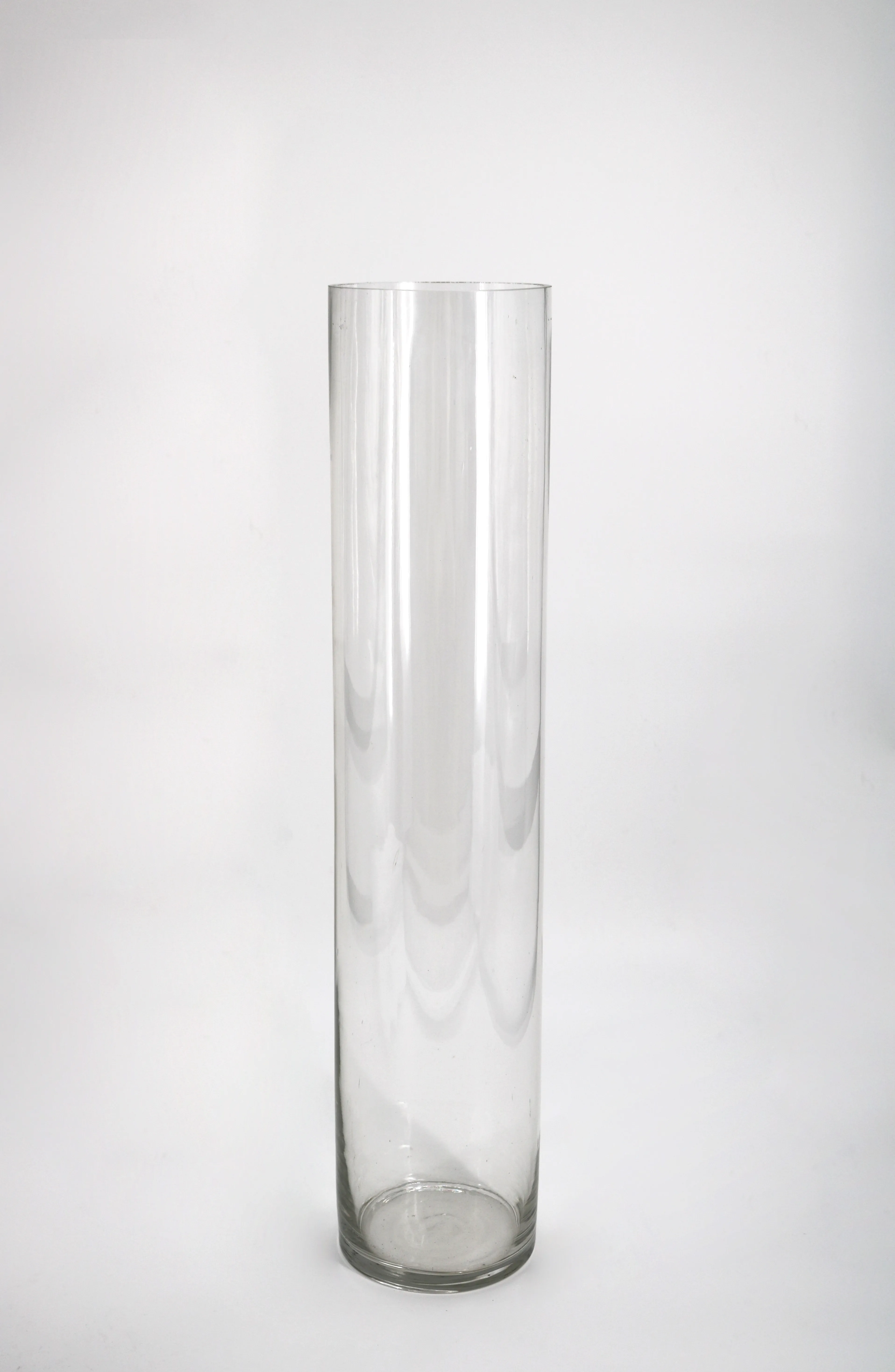 Clear Glass Hurricane Vase - 27.5 inch