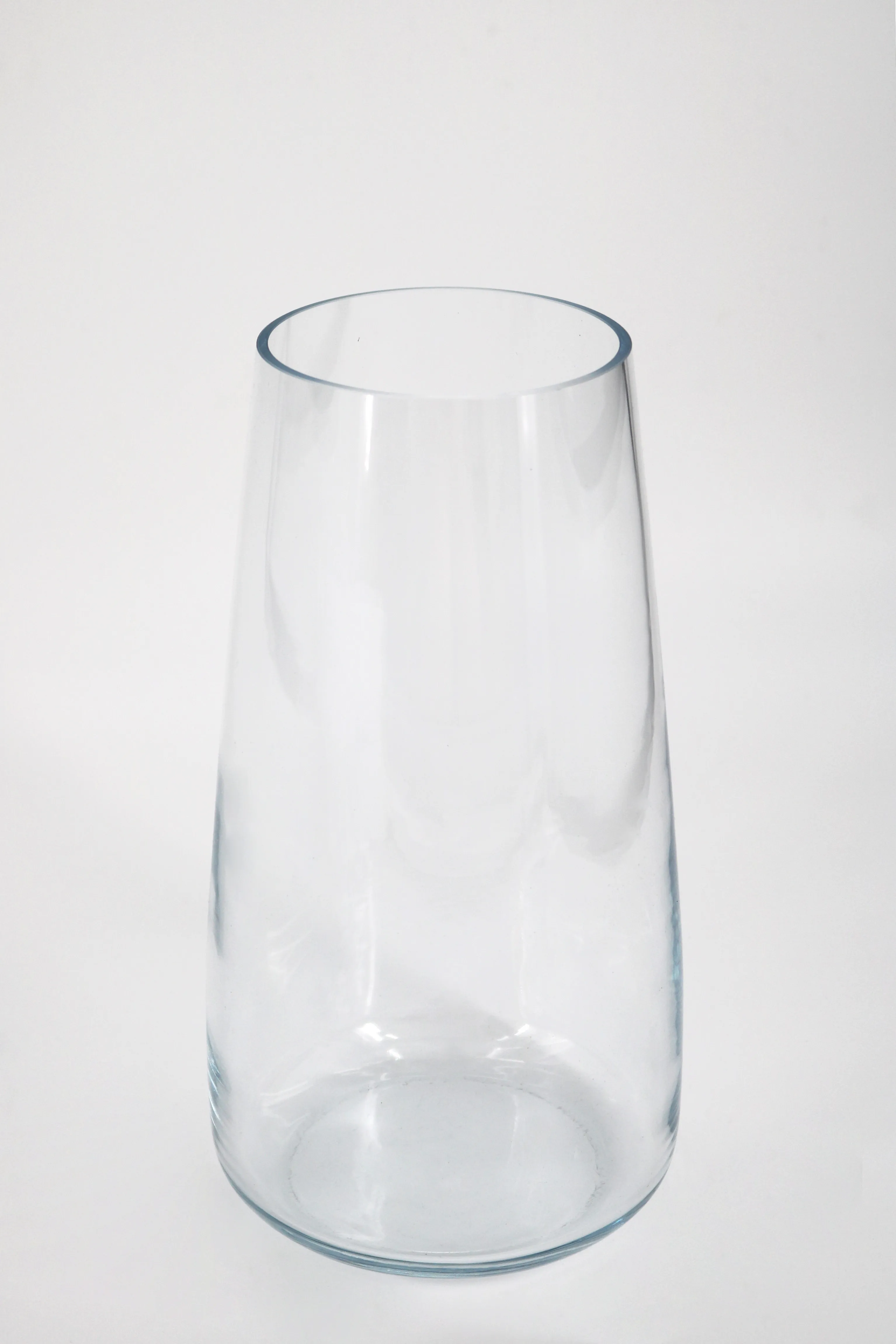 Clear Glass Vase - Tall