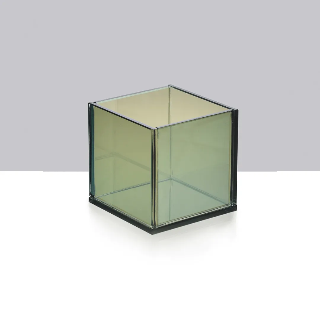 Black Mirrored Votive