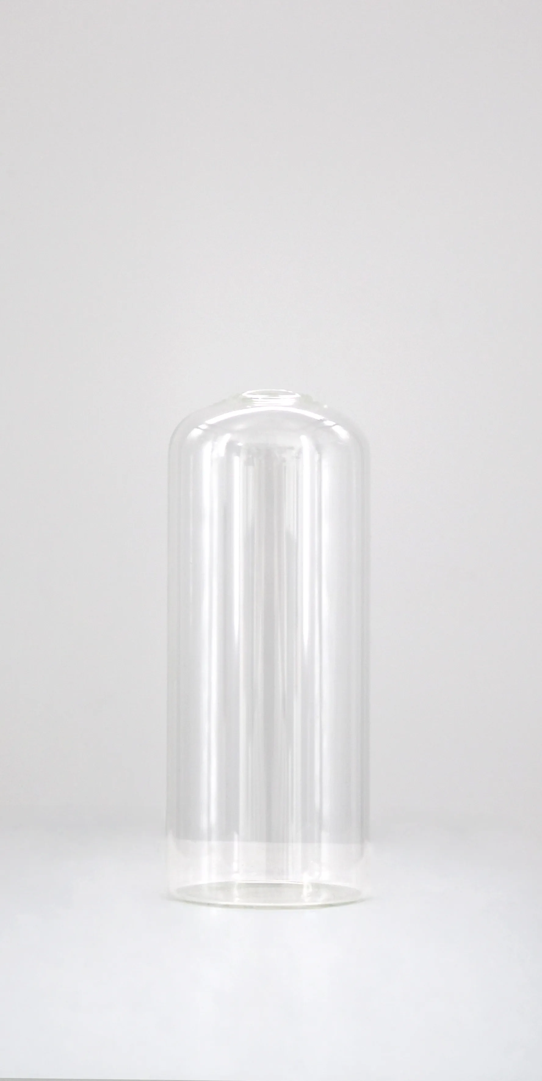 Round Top Clear Glass Bud Vase - 5.75 inch