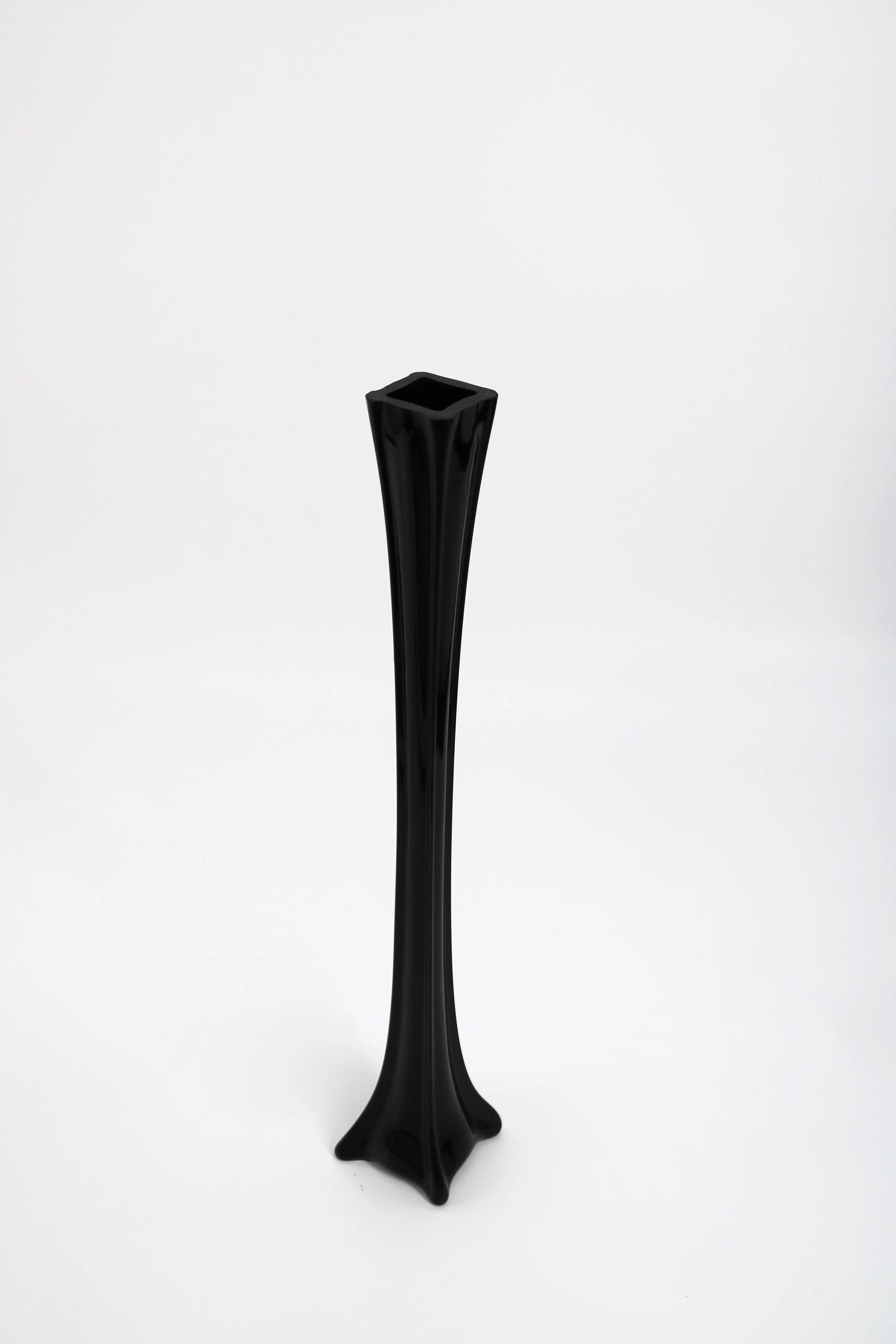 Skinny Black Eiffel Tower Vase - Tall
