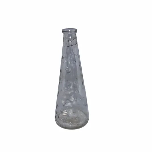 Glass Dot Bud Vase