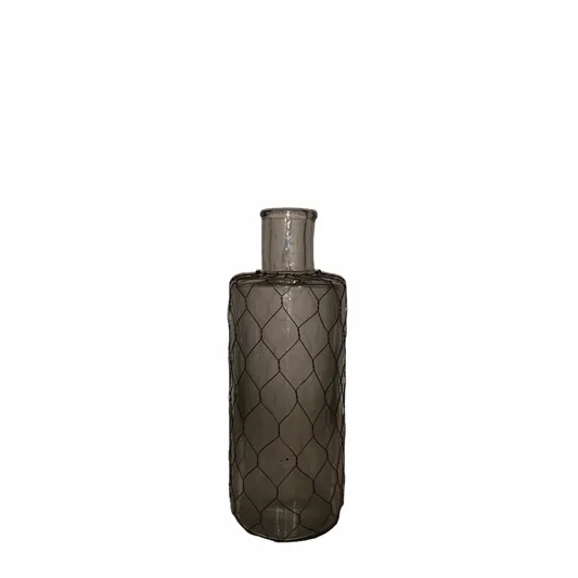 Industrial Glass Vase 11 1/2"